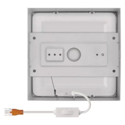 LED Kattovalo NEXXO LED/12,5W/230V 3000/3500/4000K 17x17 cm valkoinen