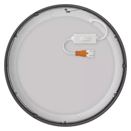LED Kattovalo NEXXO LED/21W/230V 3000/3500/4000K d. 22,5 cm musta