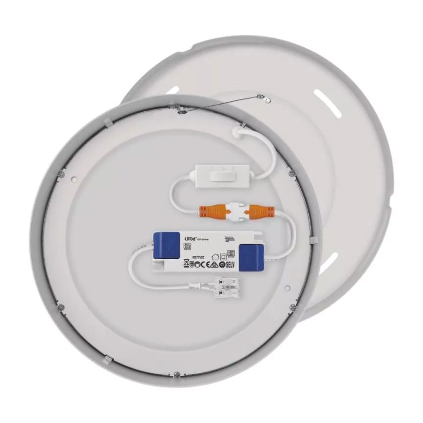 LED Kattovalo NEXXO LED/21W/230V 3000/3500/4000K d. 22,5 cm valkoinen