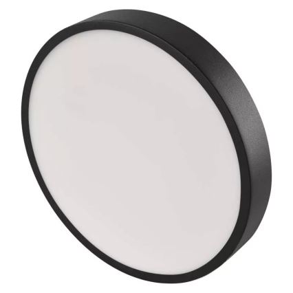 LED Kattovalo NEXXO LED/28,5W/230V 3000/3500/4000K d. 30 cm musta