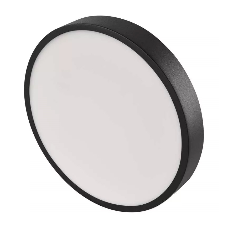 LED Kattovalo NEXXO LED/28,5W/230V 3000/3500/4000K d. 30 cm musta
