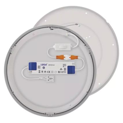 LED Kattovalo NEXXO LED/28,5W/230V 3000/3500/4000K d. 30 cm valkoinen