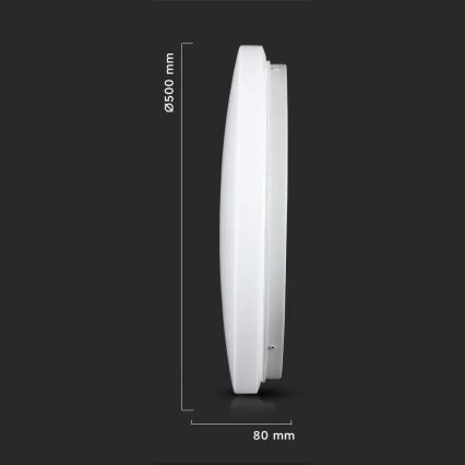 LED Kattovalo LED/36W/230V 50 cm 3000K/4000K/6400K