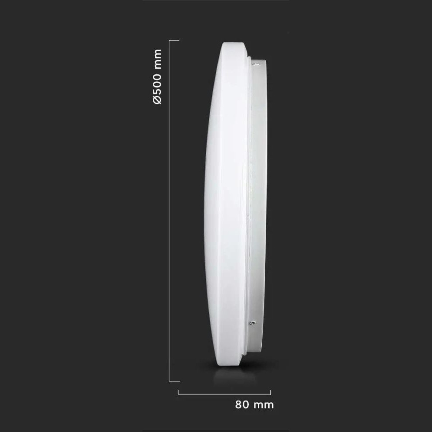 LED Kattovalo LED/36W/230V 50 cm 3000K/4000K/6400K