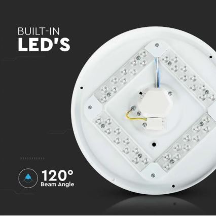 LED Kattovalo LED/36W/230V d. 50 cm 3000/4000/6400K