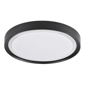 LED-kattovalo PERSE LED/15W/230V musta
