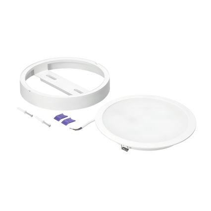 LED Kattovalo SIGARO CIRCLE LED/18W/230V 4000K IP40