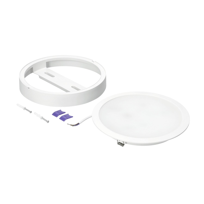 LED Kattovalo SIGARO CIRCLE LED/18W/230V 4000K IP40