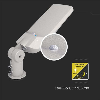 LED-katuvalaisin anturilla SAMSUNG CHIP LED/50W/230V 6500K IP65