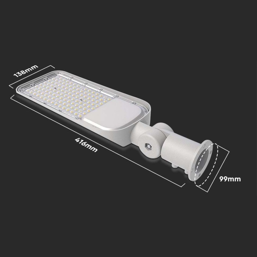 LED-katuvalo anturilla — SAMSUNG-LED-siru, 30 W, 230 V, 6500 K, IP65