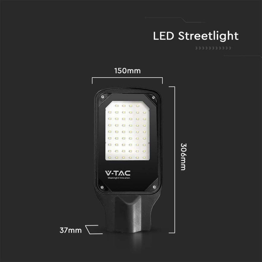 LED-katuvalo LED/50W/230V 4000K IP65