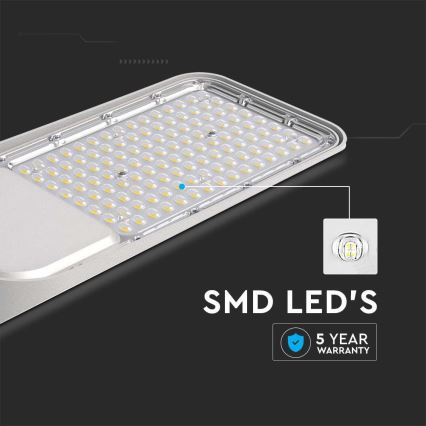LED-katuvalo SAMSUNG CHIP LED/50W/230V 4000K IP65 harmaa