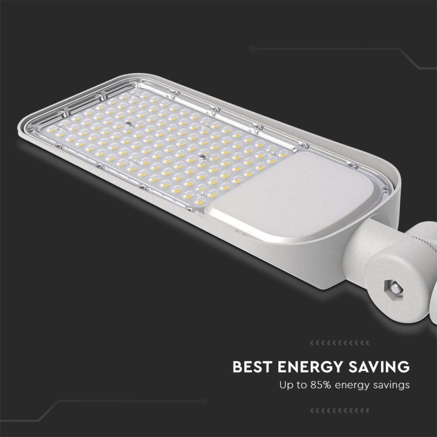 LED-katuvalo SAMSUNG CHIP LED/50W/230V 4000K IP65 harmaa
