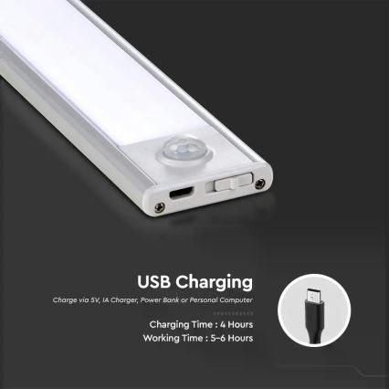 LED Keittiökaapinalusvalo anturilla LED/1,5W/5V 4000K