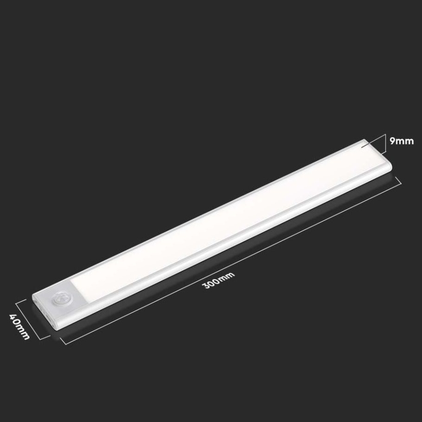 LED Keittiökaapinalusvalo anturilla LED/1,5W/5V 4000K
