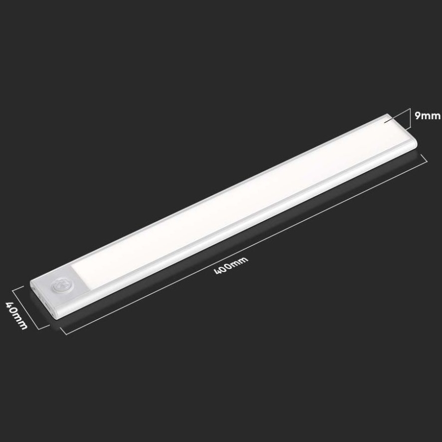 LED Keittiökaapinalusvalo anturilla LED/2W/5V 4000K