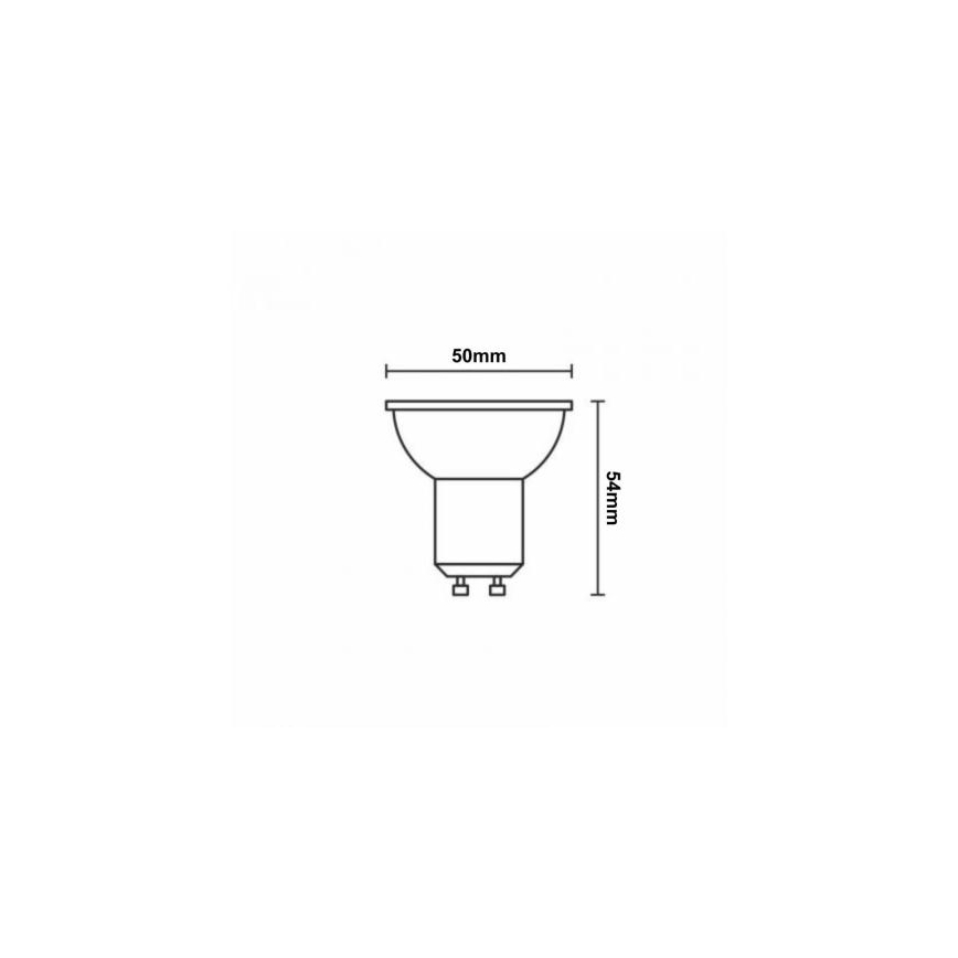 LED Keraaminen polttimo GU10/9,5W/230V 3000K