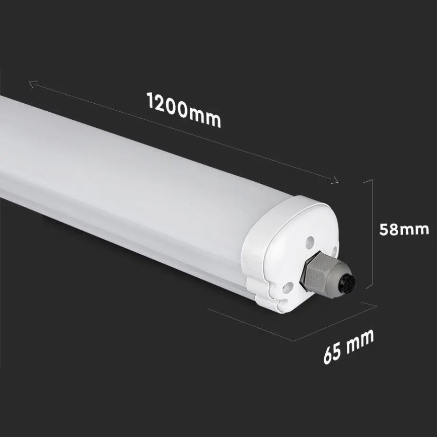 LED Kestävä loistelamppu G-SERIES LED/36W/230V 6400K 120cm IP65