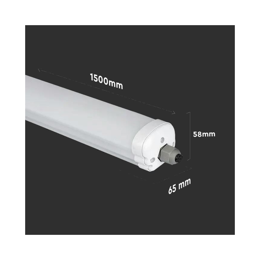 LED Kestävä loistelamppu G-SERIES LED/48W/230V 4000K 150cm IP65