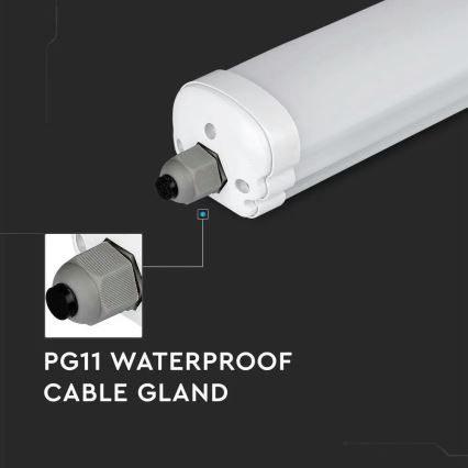 LED Kestävä loistelamppu G-SERIES LED/48W/230V 6500K 150cm IP65