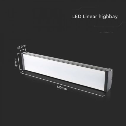 LED Kestävä valo High Bay LED/100W/230V 6500K IP65