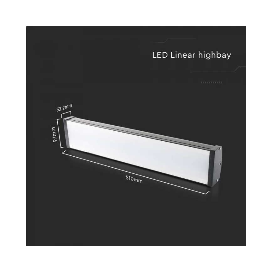 LED Kestävä valo High Bay LED/100W/230V 6500K IP65