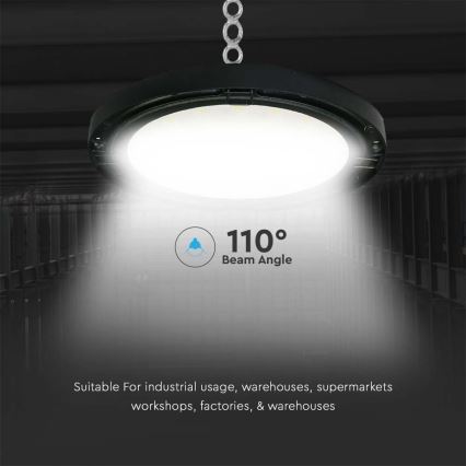 LED Kestävä valo High Bay LED/100W/230V IP65 4000K
