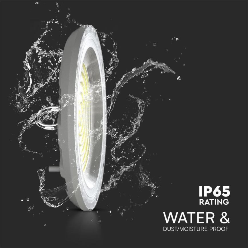 LED Kestävä valo High Bay LED/150W/230V 3000/4000/6500K IP65 ø 27,7 cm