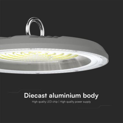 LED Kestävä valo High Bay LED/150W/230V 3000/4000/6500K IP65 ø 27,7 cm