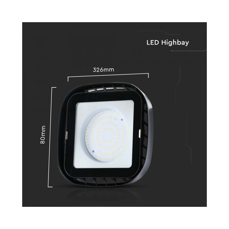 LED Kestävä valo High Bay LED/200W/230V 4000K IP65