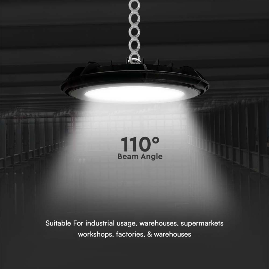 LED Kestävä valo High Bay LED/200W/230V 6500K IP65