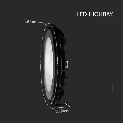 LED Kestävä valo High Bay LED/200W/230V 6500K IP65