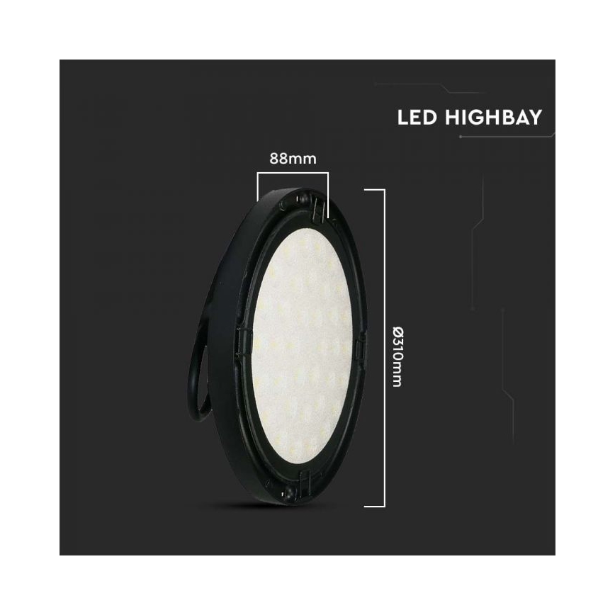 LED Kestävä valo High Bay LED/200W/230V IP65 4000K