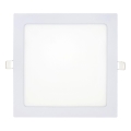 LED Kiinteä kattovalo SQUARE LED/18W/230V 6500K