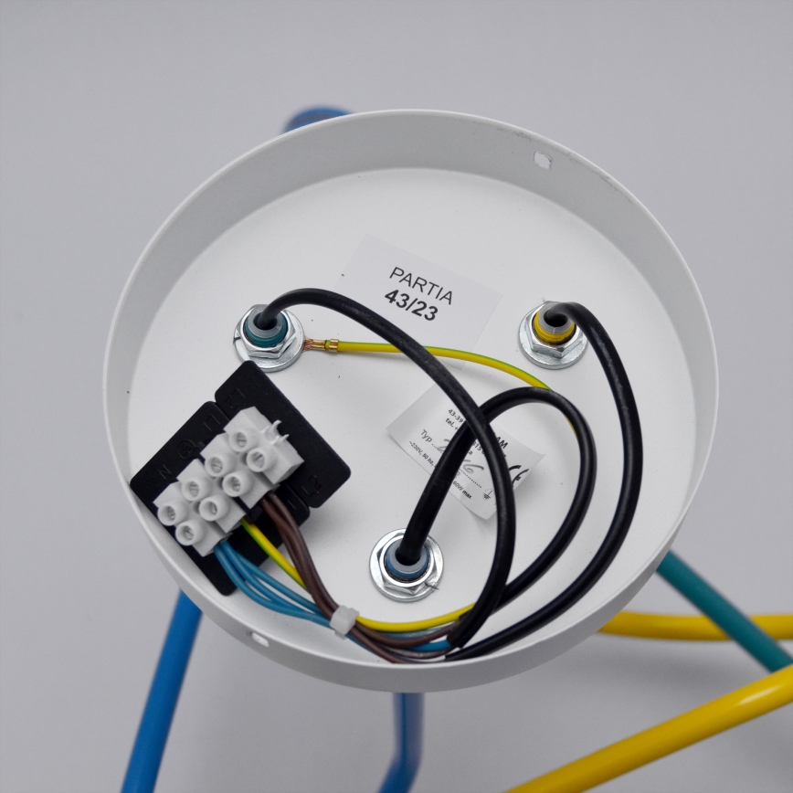 LED Kiinteä lasten kattokruunu OXFORD 3xE27/15W/230V