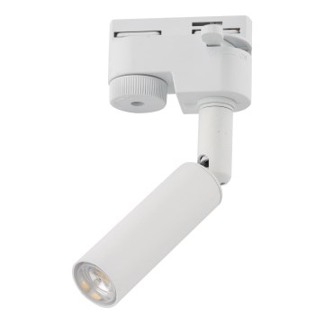 LED-kohdevalaisin 1-vaiheiselle kiskojärjestelmälle LAGOS 1xG9/3W/230V valkoinen