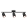 LED-kohdevalaisin 3xLED/5W/230V 3000K musta