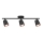 LED-kohdevalaisin 3xLED/5W/230V 4000K musta