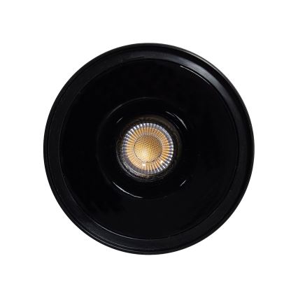 LED-kohdevalaisin 9 W, 230 V, halkaisija 9 cm, musta