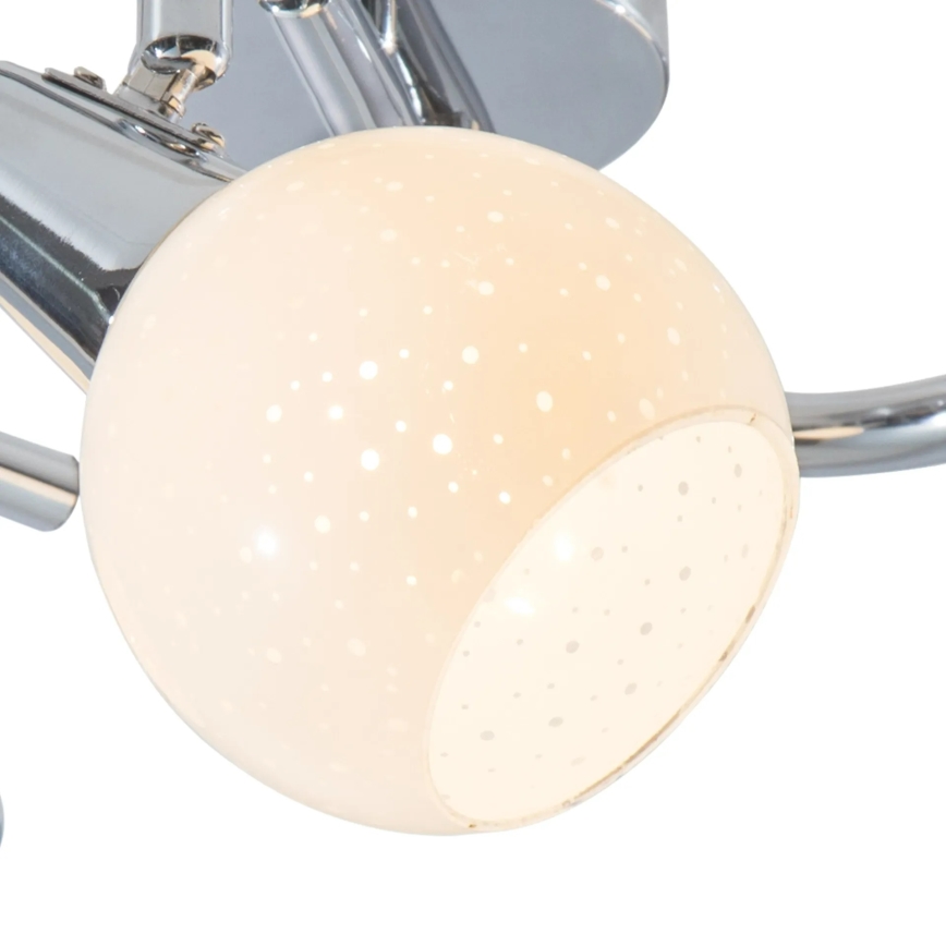 LED-kohdevalaisin DOXY 3xE14/4W/230V kiiltävä kromi