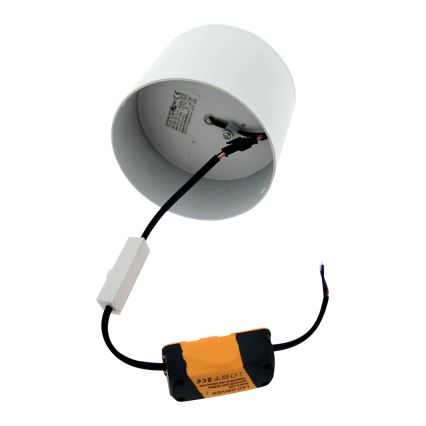 LED-kohdevalaisin LED/10W/230V 3000/4000/6400K halkaisija 12 cm valkoinen