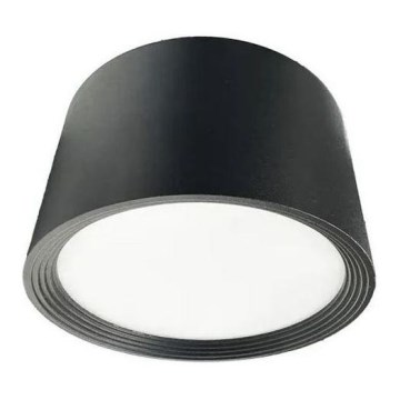 LED-kohdevalaisin LED/12W/230V 4000K halkaisija 10 cm musta
