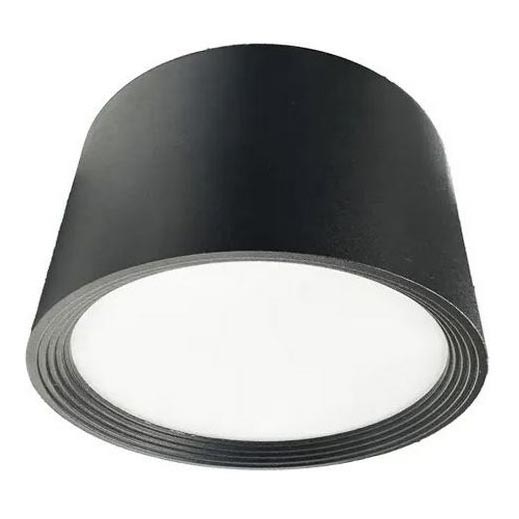 LED-kohdevalaisin LED/14W/230V 4000K halkaisija 12 cm musta