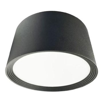 LED-kohdevalaisin LED/17W/230V 4000K halkaisija 15 cm musta