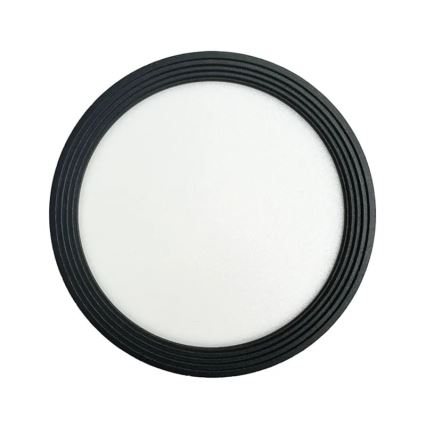 LED-kohdevalaisin LED/17W/230V 4000K halkaisija 15 cm musta