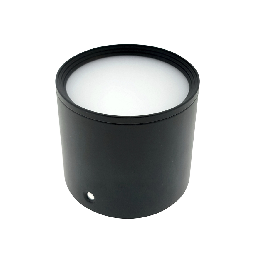 LED-kohdevalaisin LED/5W/230V 3000/4000/6400K halkaisija 7,5 cm musta