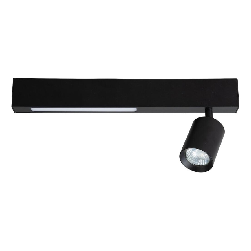 LED-kohdevalaisin MAGNET LED/5W/230V + 1xGU10/60W 3000/4000K musta