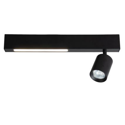 LED-kohdevalaisin MAGNET LED/5W/230V + 1xGU10/60W 3000/4000K musta