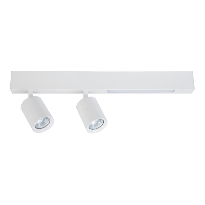 LED-kohdevalaisin MAGNET LED/5W/230V + 2xGU10/60W 3000/4000K valkoinen