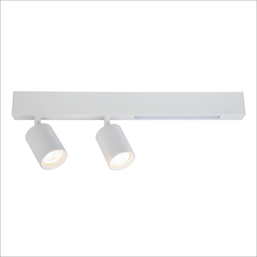 LED-kohdevalaisin MAGNET LED/5W/230V + 2xGU10/60W 3000/4000K valkoinen